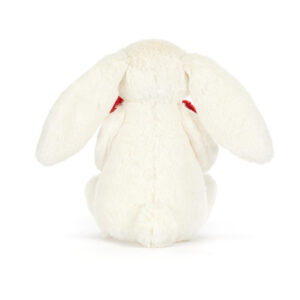 jellycat bashful red love heart bunny medium (original) - Image 3