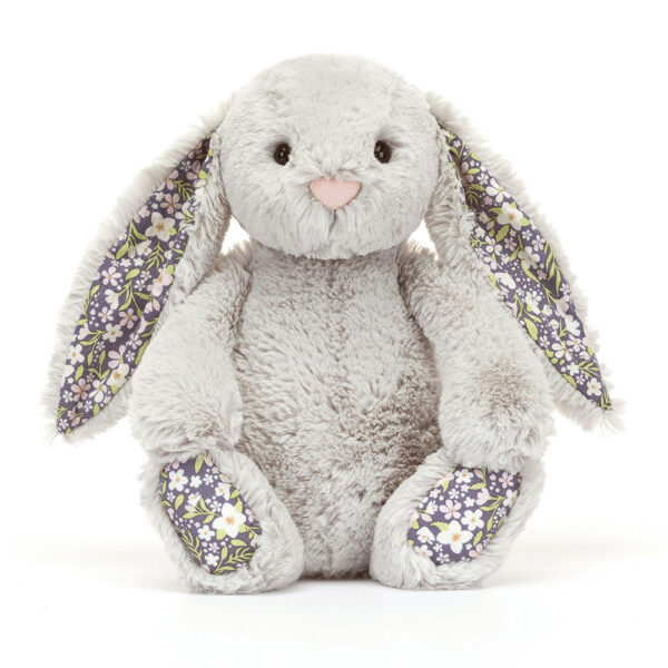 jellycat blossom silver bunny 'bloom' medium (original)