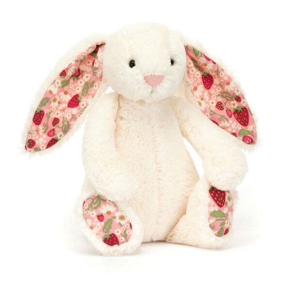 jellycat blossom cream bunny 'berry' little