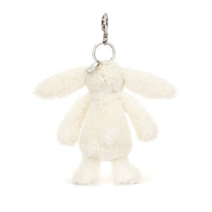 jellycat blossom cream bunny 'berry' bag charm - Image 3